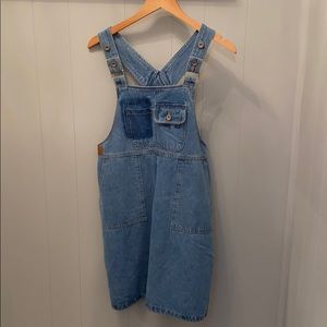 Denim Overall Dress